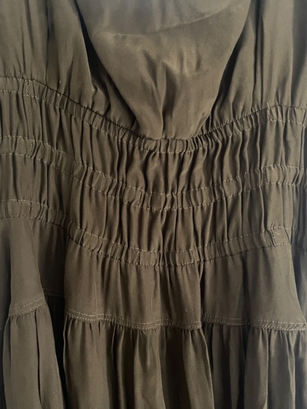 La Ligne Silk Midi Dress - Picture 3 of 10